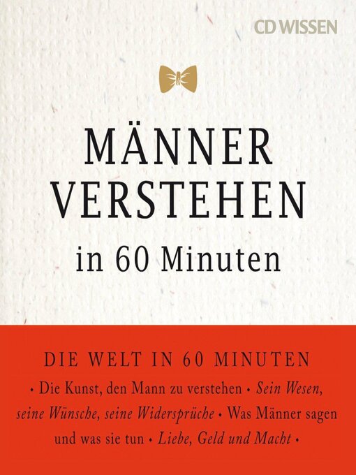 Cover image for Männer verstehen in 60 Minuten